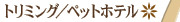 �g���~���O�^�y�b�g�z�e��